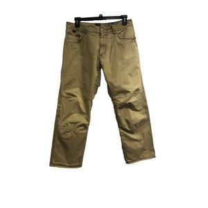 Kuhl Ryder Vintage Patina Dye  Mens Khaki Utility Work Hike  Pants 34 x 27